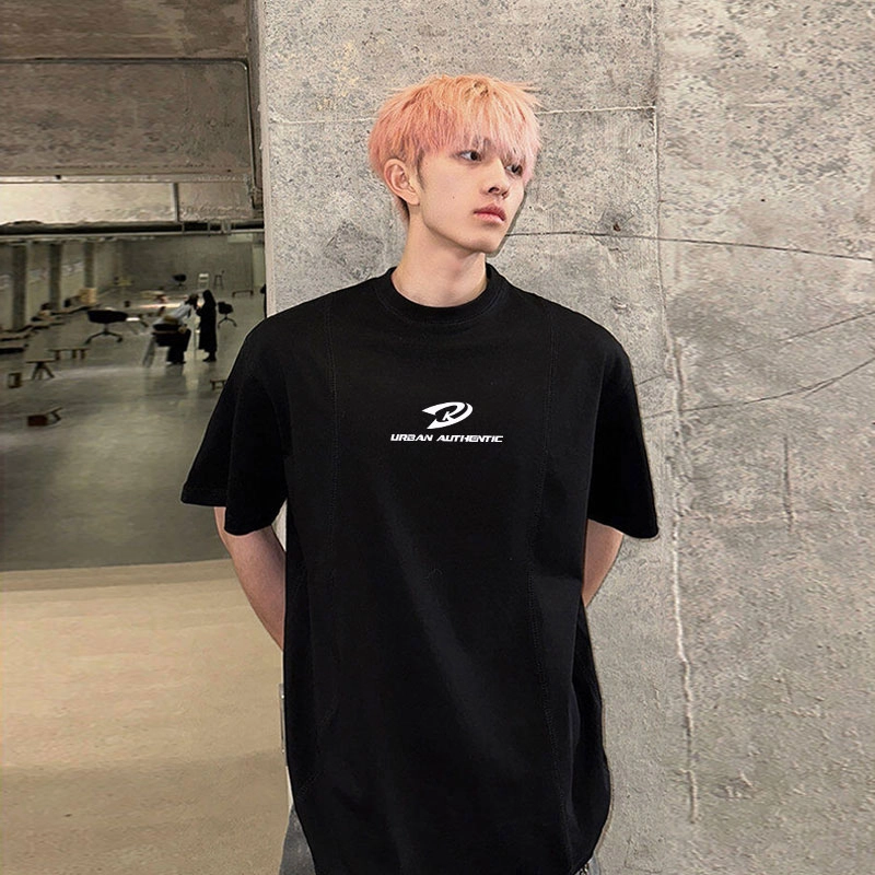 URBAN AUTHENTIC LOGOcleanfitT
