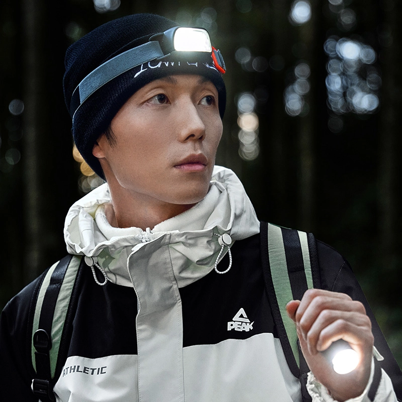 匹克  三合一风衣 山系徒步户外潮流防泼水运动外套梭织日常穿搭专业防护登山服 冲锋衣 风衣 男款 本白