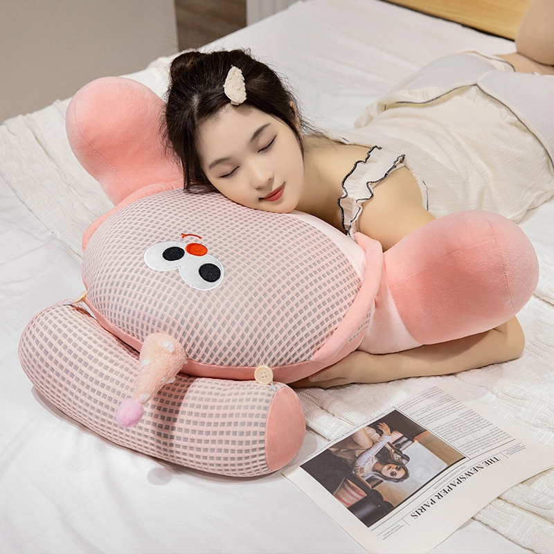 安之静雅 多巴胺大眼萌怪兽大腰靠 玩偶周边