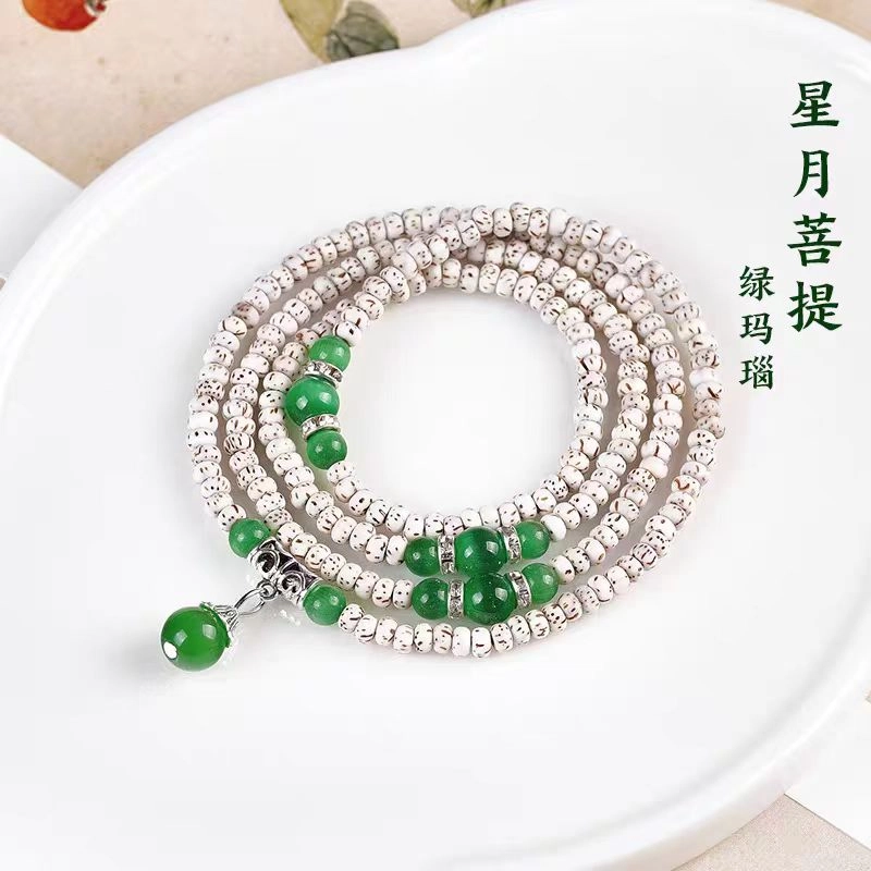 乐大师 百搭小众高级#好运 星月菩提 珠串 男女同款情侣款