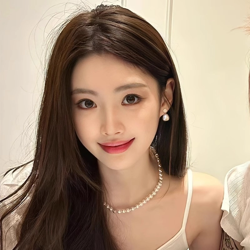 伊灿 小众设计高级感耳饰 气质 仿珍珠 耳环 女款