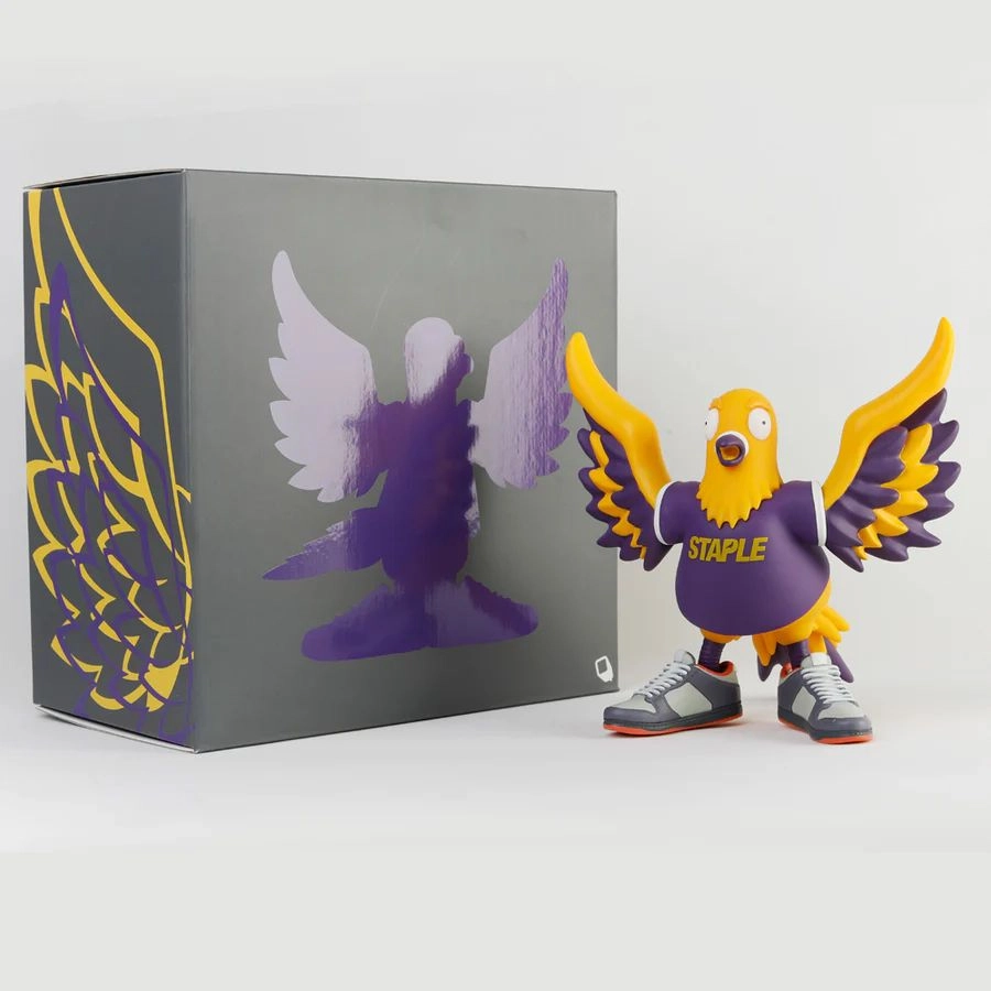 ToyQube x Jeff Staple PigeonYellow 8