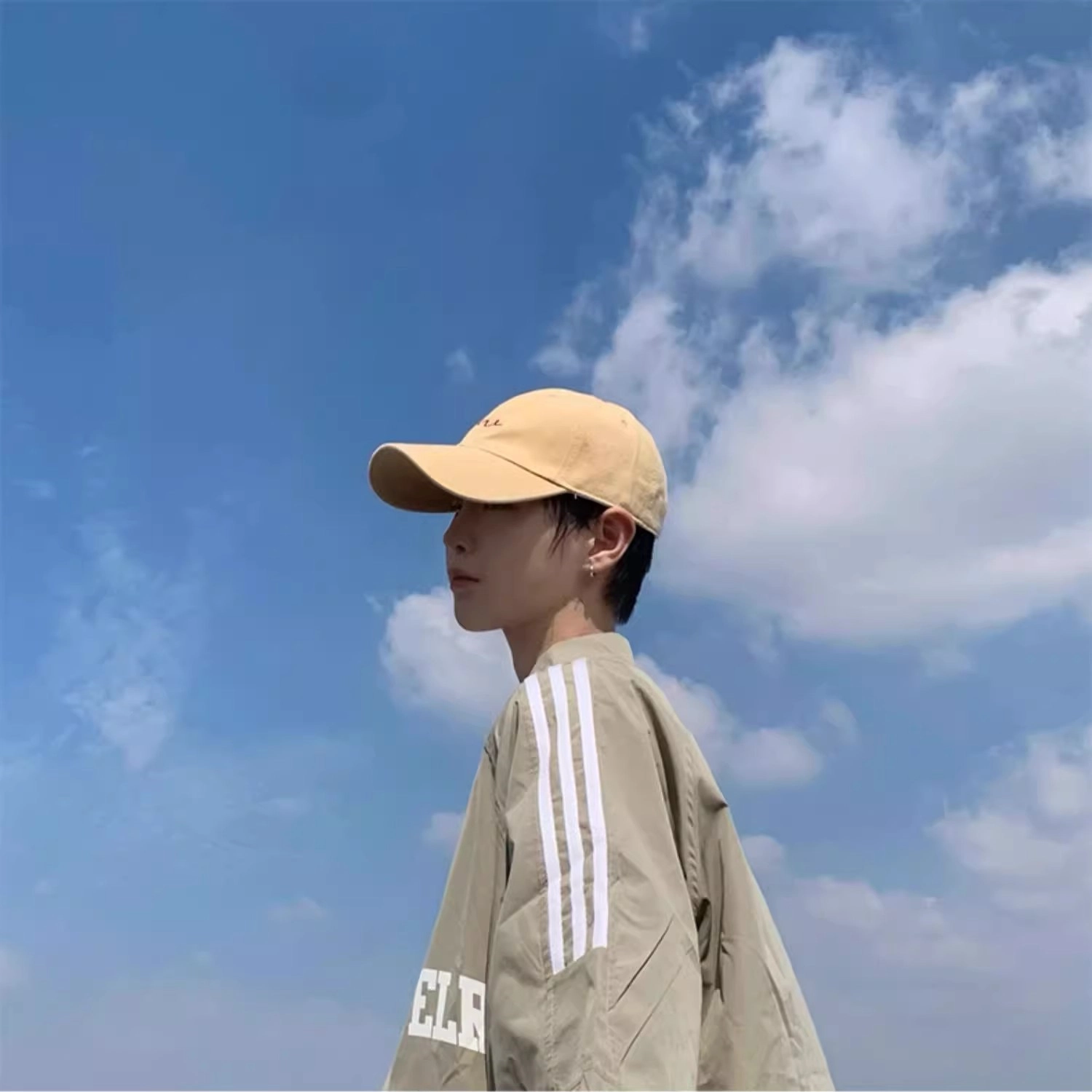 撞青春 户外运动韩版软顶遮阳帽 棉 鸭舌帽 男女同款情侣款