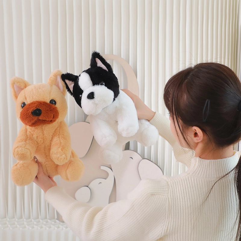 狐狸仙 卡通斗牛犬 玩偶 毛绒公仔