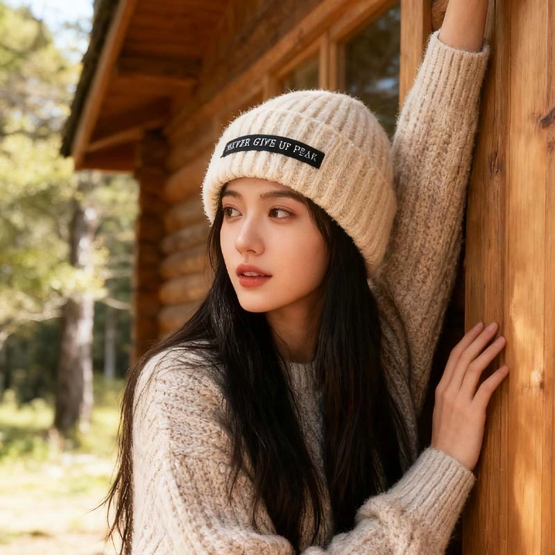 匹克 舒适保暖纯色潮流百搭显脸小 大头围适用 美式街头风防寒防冻滑雪高弹韩版冷帽 聚酯纤维 绒线帽 男女同款情侣款