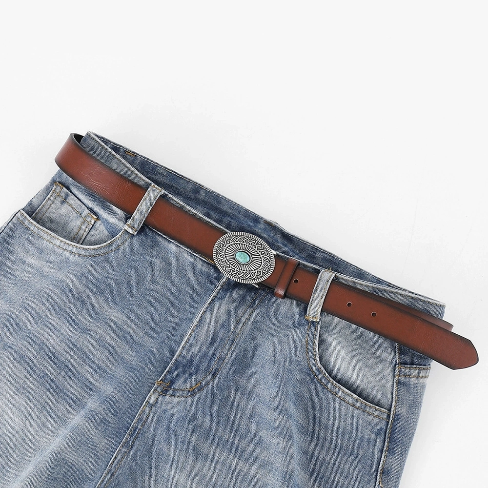 JEANSWEST ins PU 3.5cm