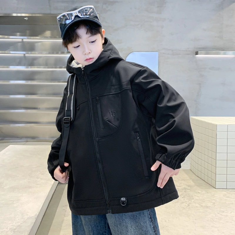俞兆林夹克 时尚轻工设计工装加绒加厚简约百搭户外运动小众潮流休闲舒适 青少年