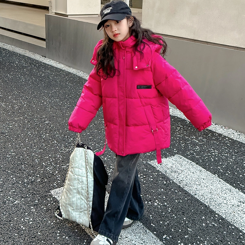 雅鹿棉衣 舒适亲肤连帽拉链 儿童款