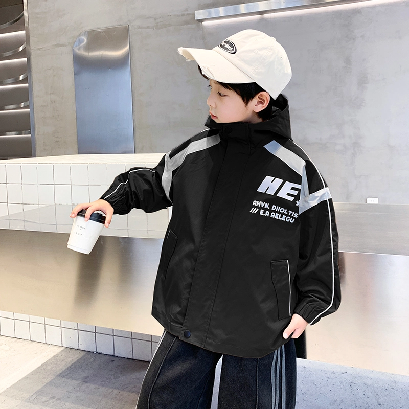 俞兆林夹克 简约百搭户外运动小众潮流休闲舒适三防面料织带拼接 青少年