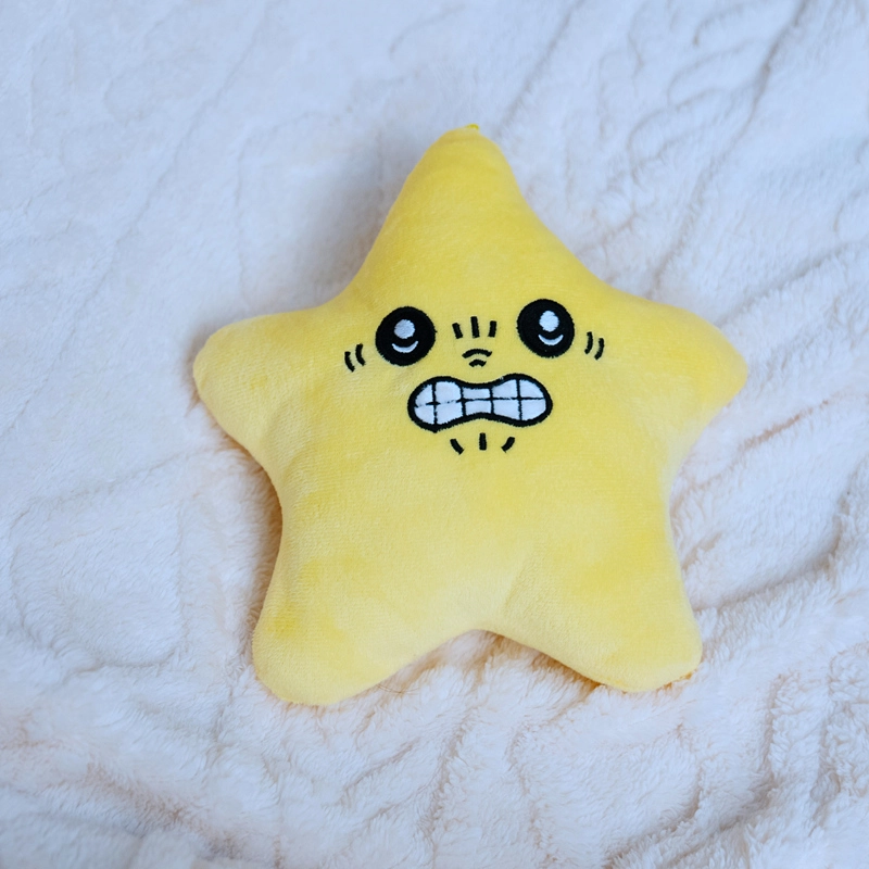 皮皮豆 会动会发怒的星星 玩偶 毛绒公仔