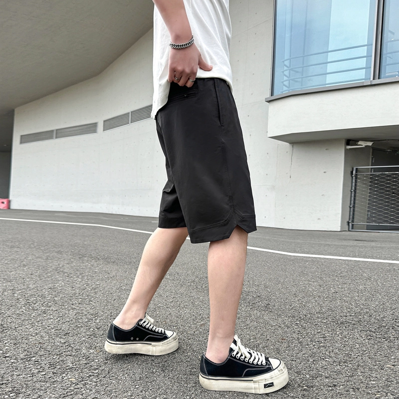 北极绒 舒适百搭透气工装复古高街潮牌裤子美式宽松百搭工装裤男休闲短裤 男款