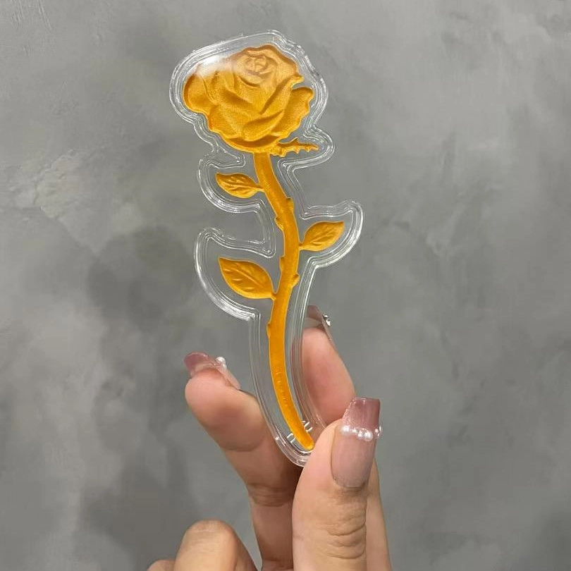 麟典 真爱玫瑰花 浪漫永不凋谢 十全十美新中式永生花摆件告白平安纳福储值宝藏高级小众红包#好运 金 挂件 男女同款情侣款