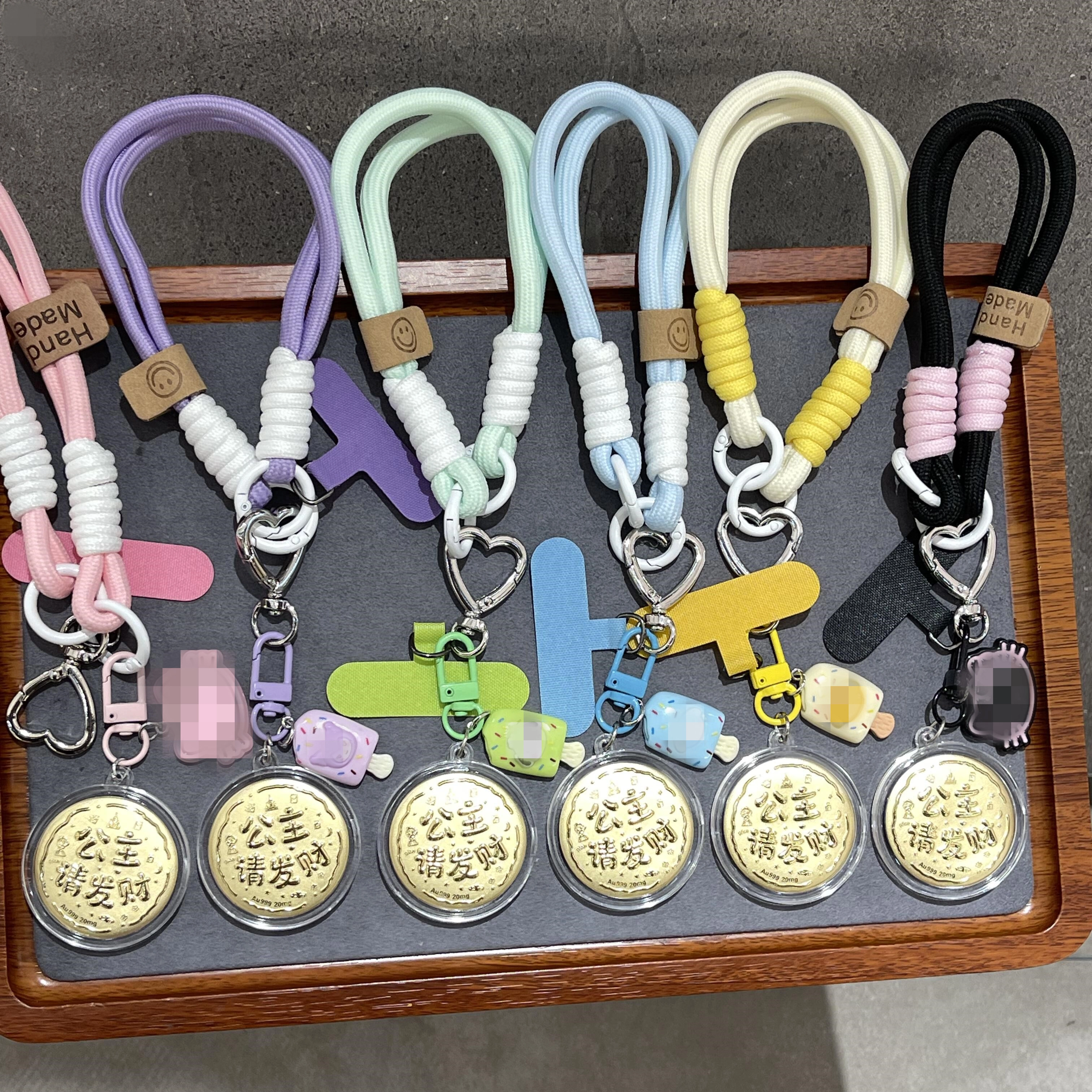麟典 公主请发财平安纳福新中式储值宝藏手机高级小众保值礼盒#好运 金 挂件 男女同款情侣款