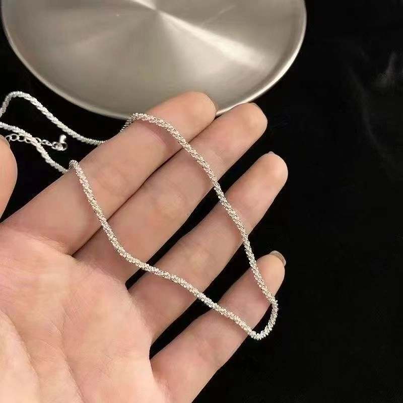 麟典 波光粼粼  轻奢优雅高级感 通勤百搭 合金 项链 女款