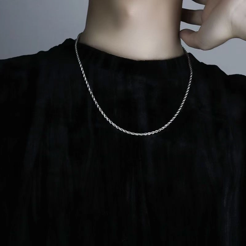 麟典 复古经典高级感设计 合金 项链 男女同款情侣款