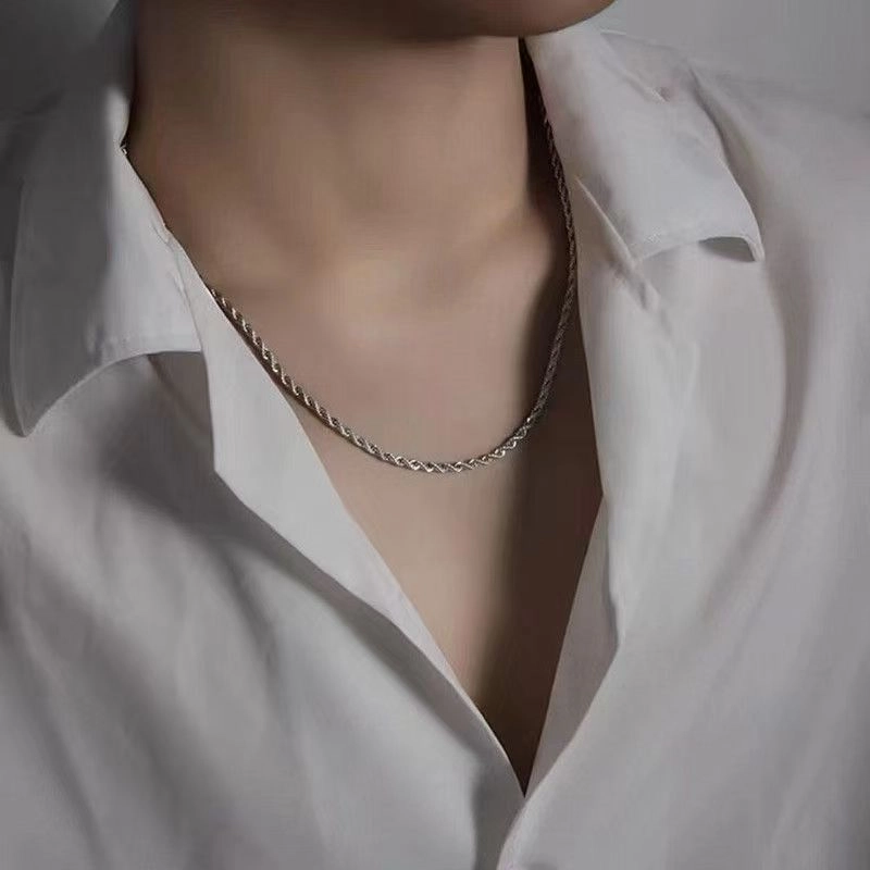 麟典 复古经典高级感设计 合金 项链 男女同款情侣款