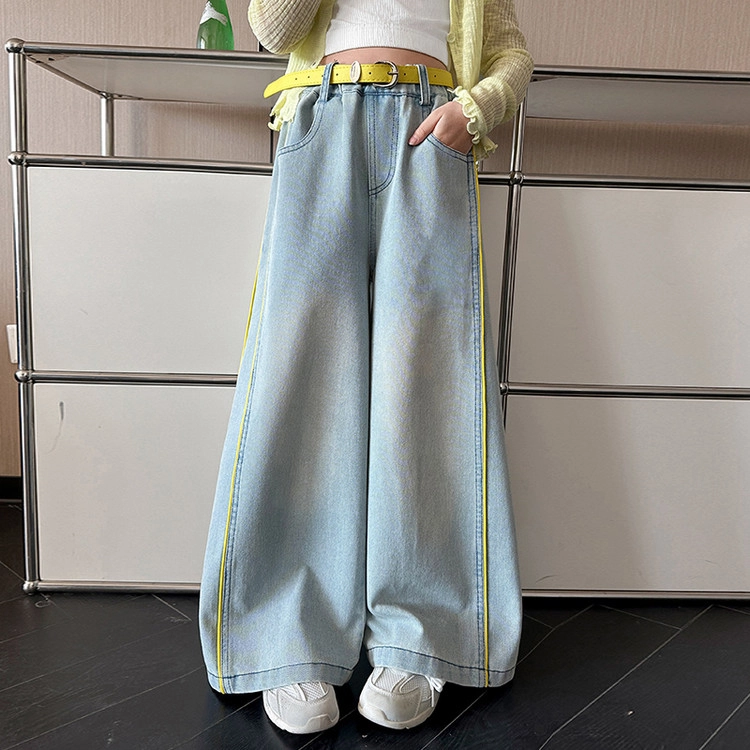 木木兔牛仔裤 时髦洋气宽松舒适 儿童款