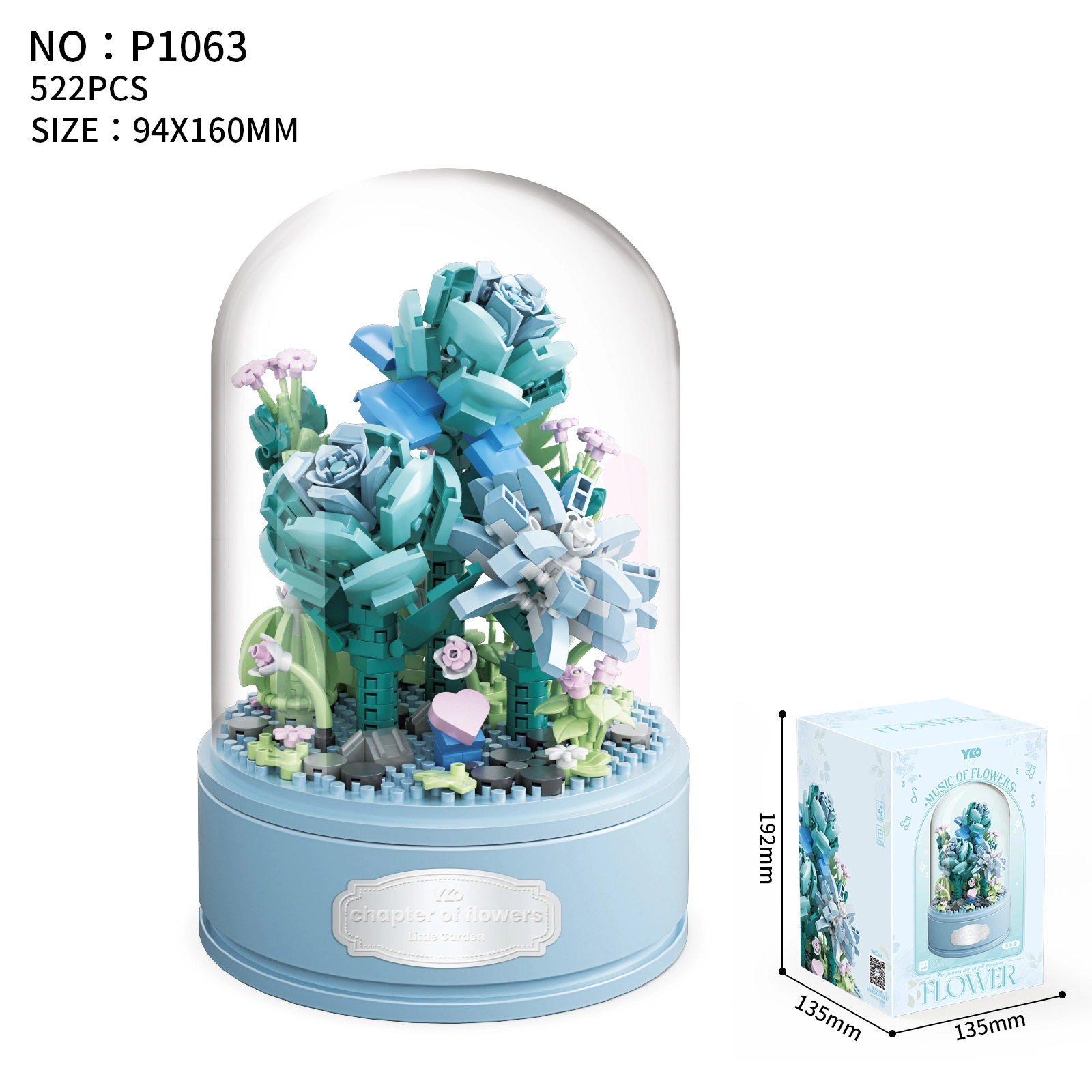 574PCS P1060
