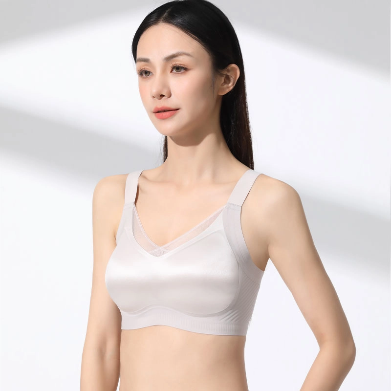 都市丽人 聚拢提拉软支撑裸感无痕舒适光面轻薄透气文胸 女款