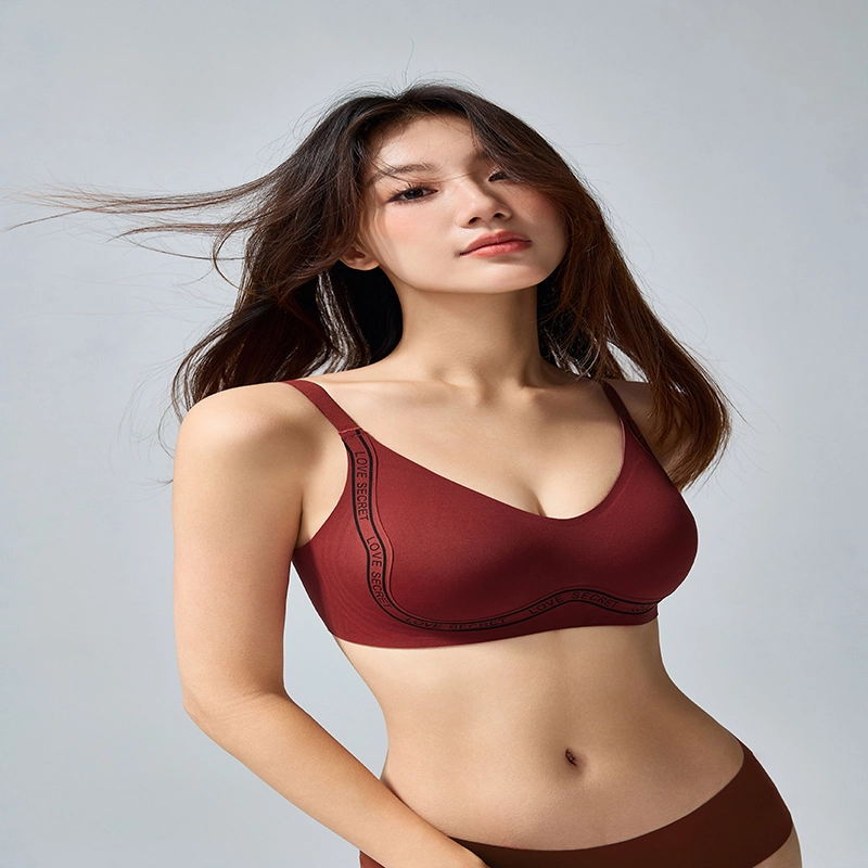 都市丽人 升级提拉软支撑舒适聚拢薄款小胸无痕调整型上托透气文胸 女款