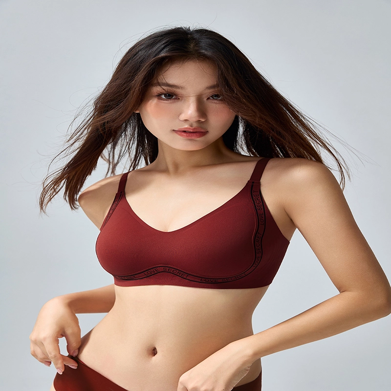 都市丽人 升级提拉软支撑舒适聚拢薄款小胸无痕调整型上托透气文胸 女款