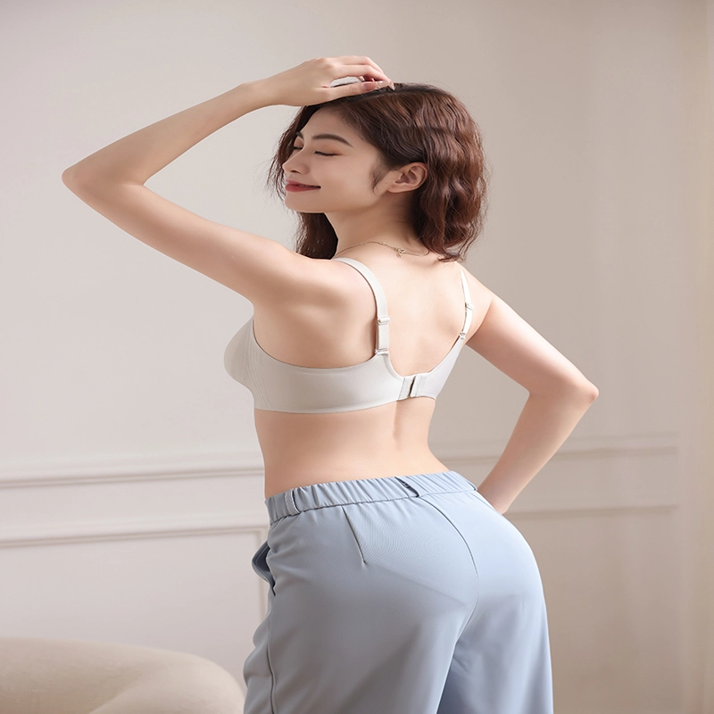 都市丽人 舒适透气聚拢薄款无痕调整型上托文胸 女款