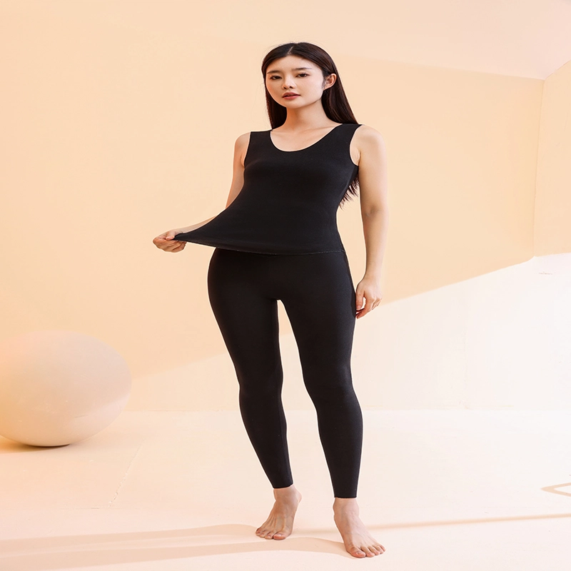 都市丽人 纯色抑菌贴身保暖无痕保暖背心 女款