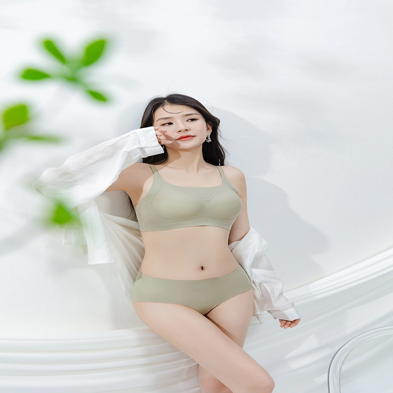 都市丽人 舒适透气聚拢薄款小胸无痕提拉调整型文胸 女款