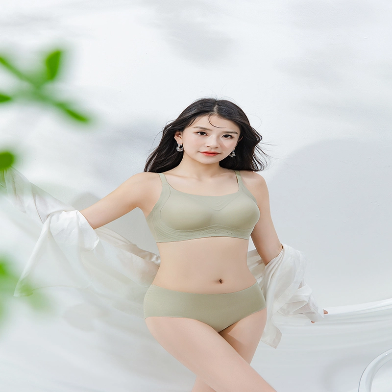 都市丽人 舒适透气聚拢薄款小胸无痕提拉调整型文胸 女款