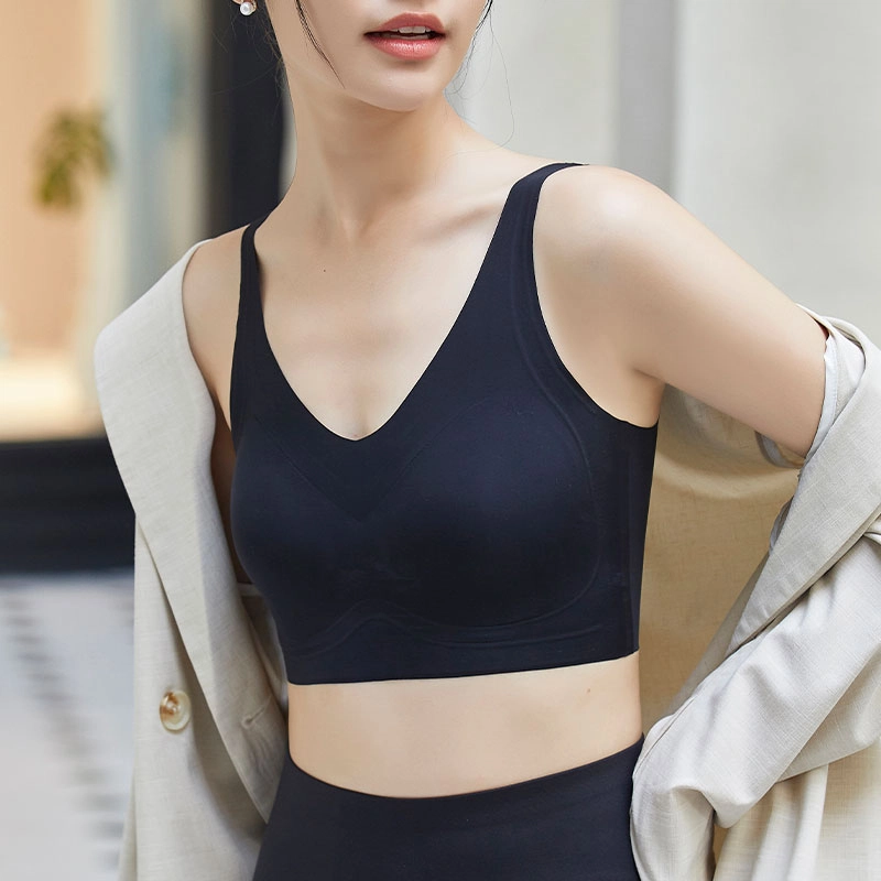 都市丽人 美背舒适透气聚拢薄款无痕睡眠小胸文胸 女款
