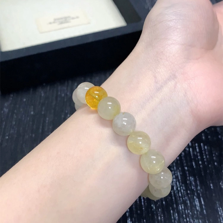 正大福 招财进宝 好运连连水逆退散小众设计高级感时尚百搭串珠日常经典八方来财诸事顺意#好运 水晶 手串 女款