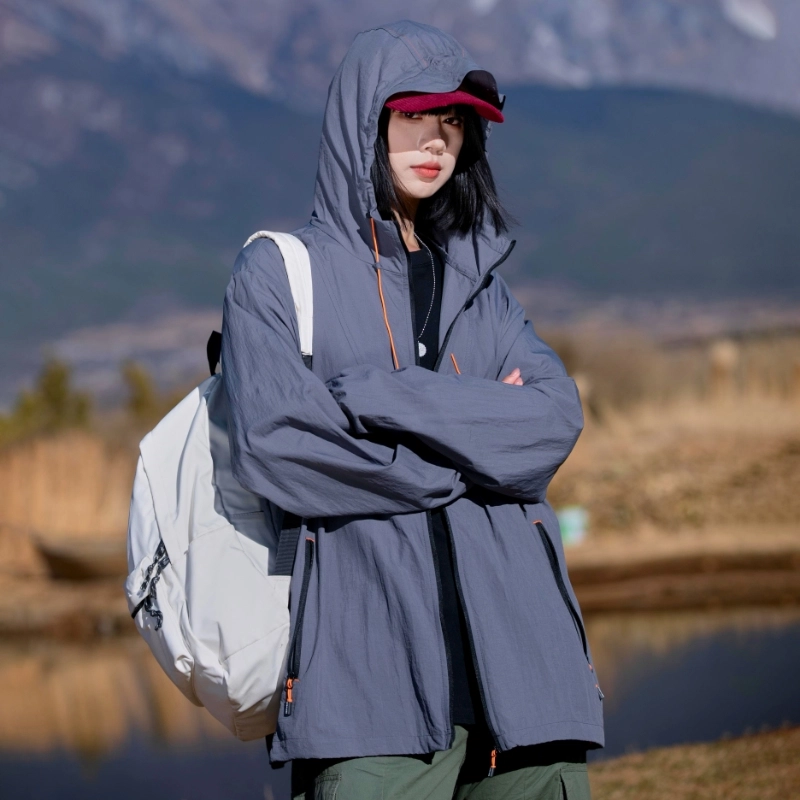 欧迪芬 舒适休闲简约百搭防晒服 女款