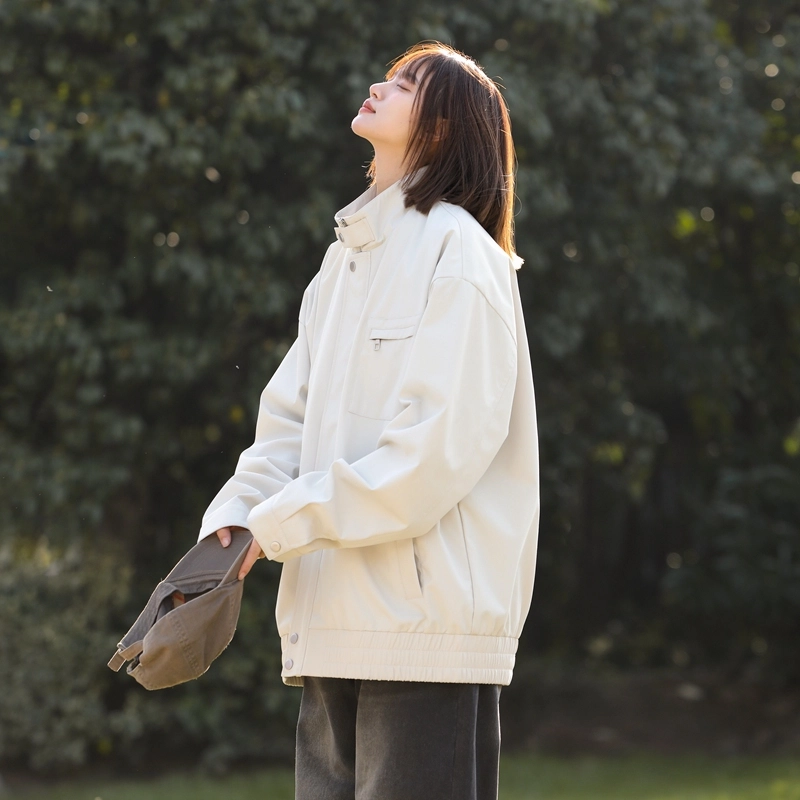 欧迪芬 户外机能风工装美式潮牌立领大口袋设计感宽松旅游百搭夹克外套 男女同款