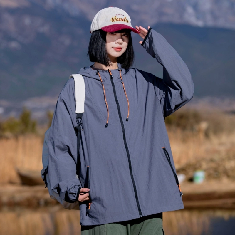 欧迪芬 舒适休闲简约百搭防晒服 女款