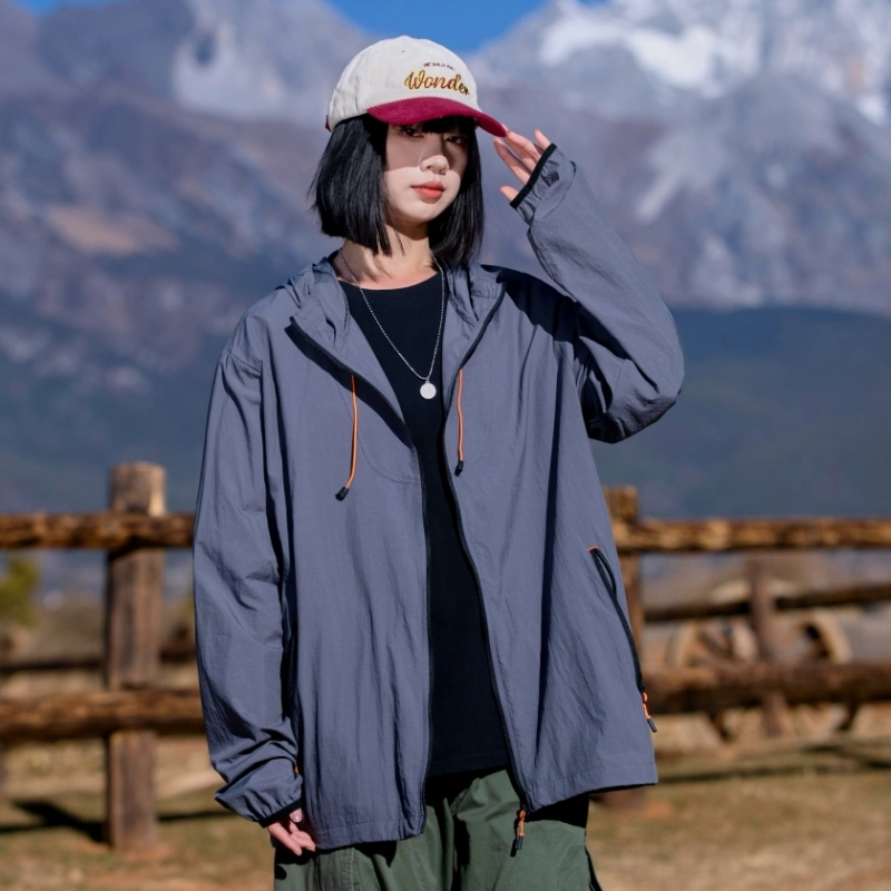 欧迪芬 舒适休闲简约百搭防晒服 女款