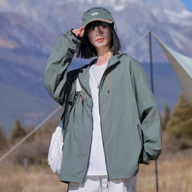 欧迪芬 舒适休闲简约百搭防晒服 女款