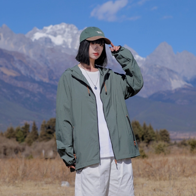 欧迪芬 舒适休闲简约百搭防晒服 女款