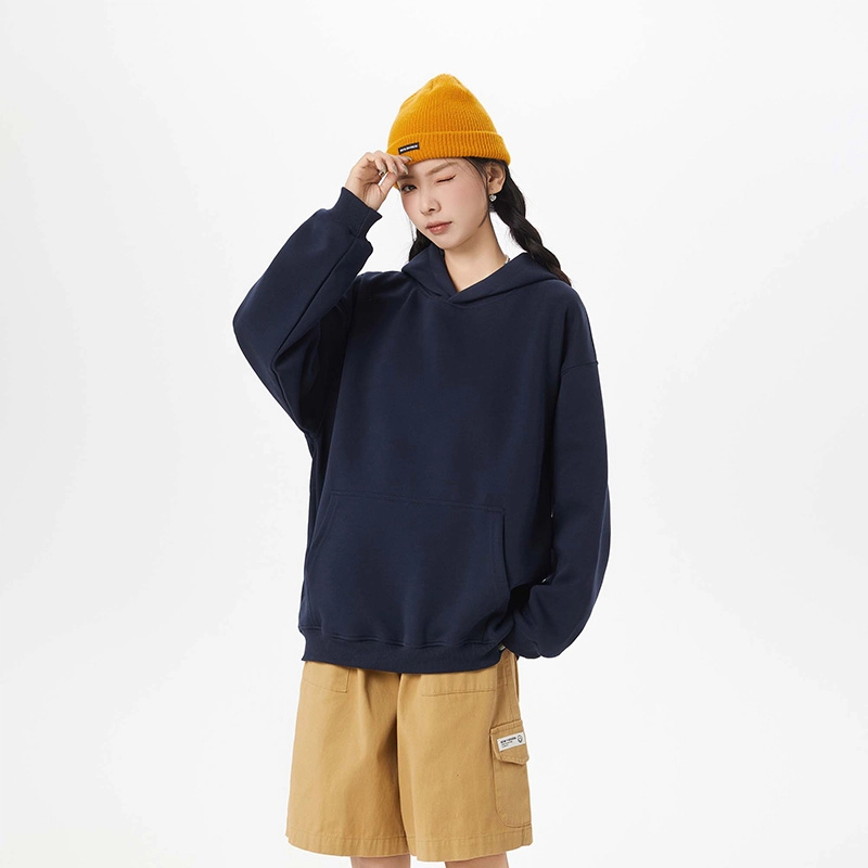 欧迪芬 春秋就百搭宽松日系连帽情侣款休闲外套卫衣 男女同款