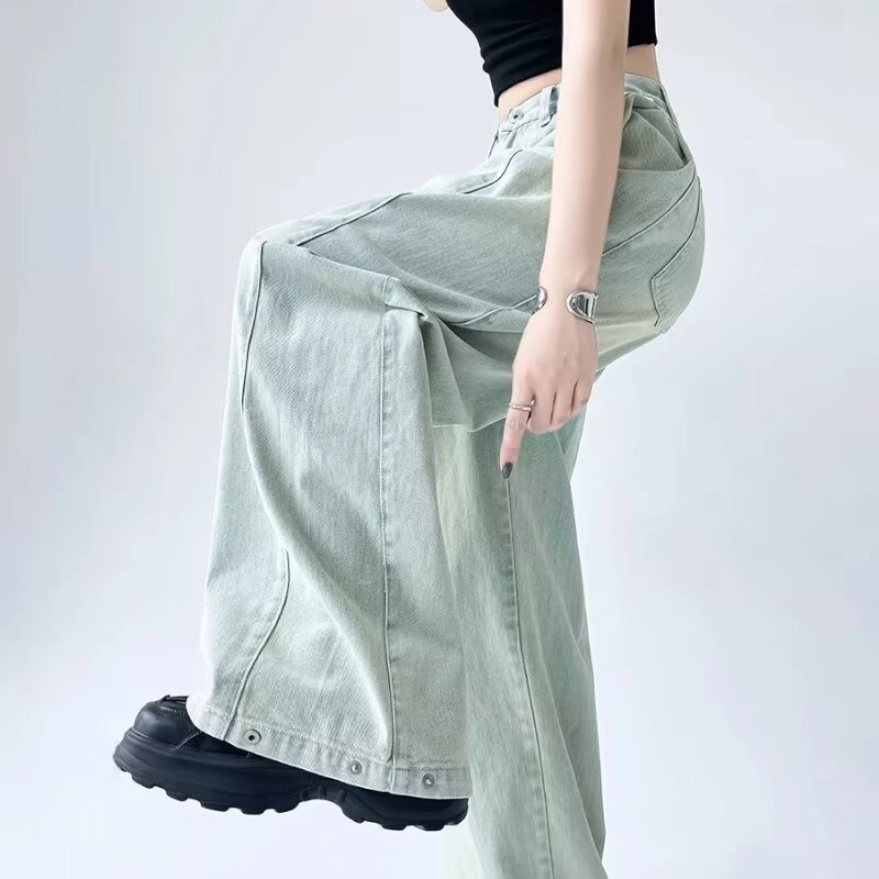 欧迪芬 时尚舒适百搭牛仔裤 女款 浅蓝