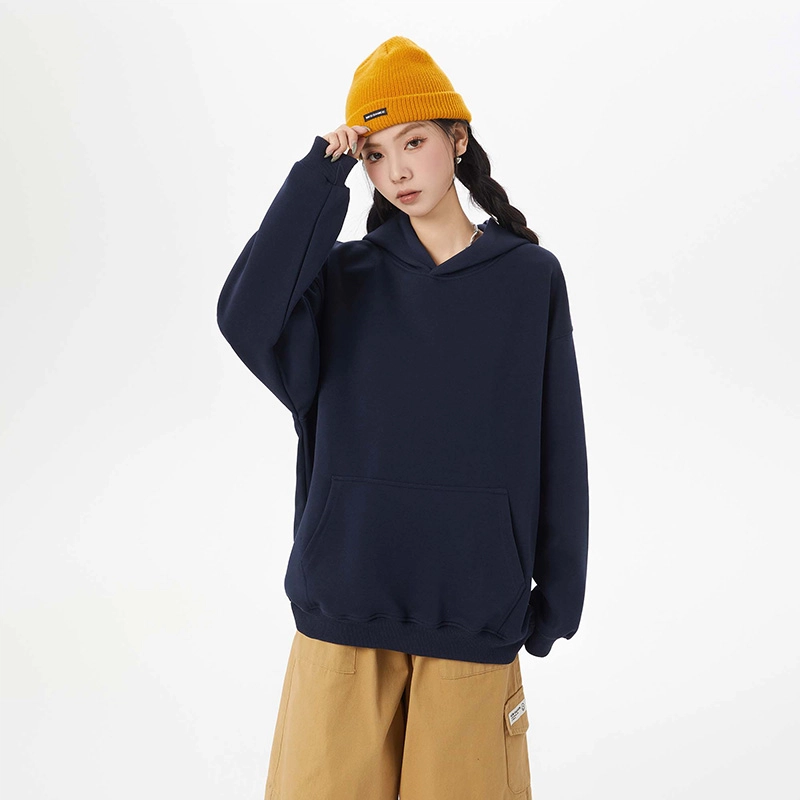 欧迪芬 春秋就百搭宽松日系连帽情侣款休闲外套卫衣 男女同款