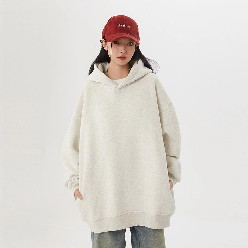 欧迪芬 潮牌百搭情侣款纯色连帽外套卫衣 男女同款