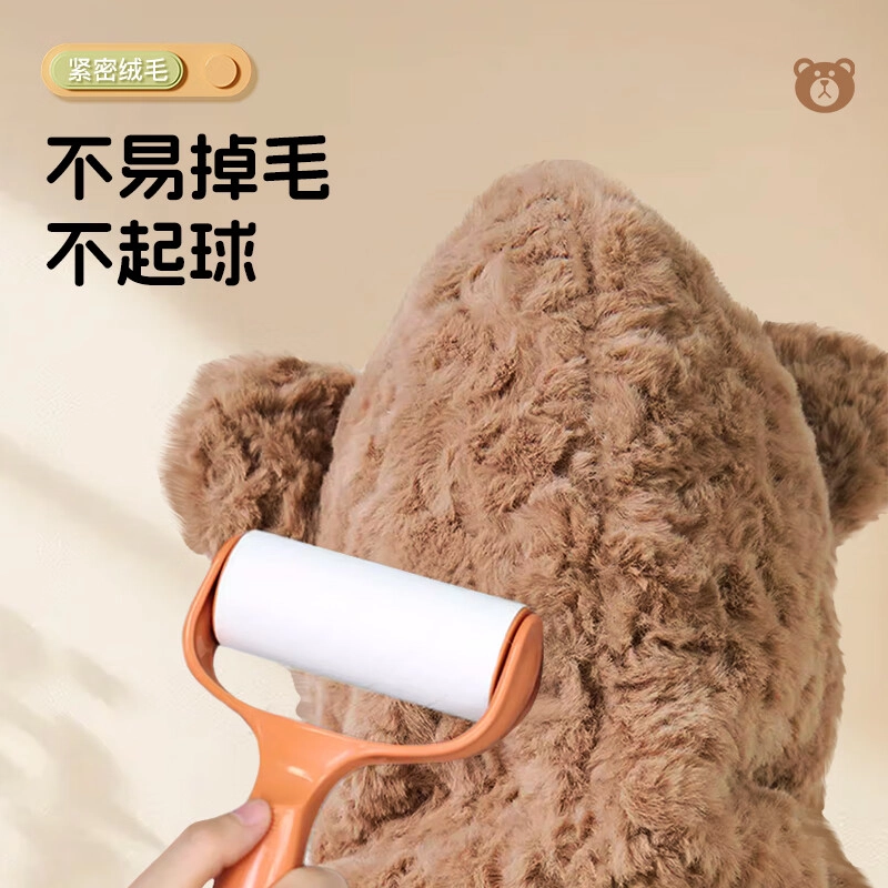 特步 可爱风卡通小熊耳朵 加绒加厚保暖 套装二合一  毛茸茸骑车防寒 聚酯纤维 其他帽子 男女同款情侣款