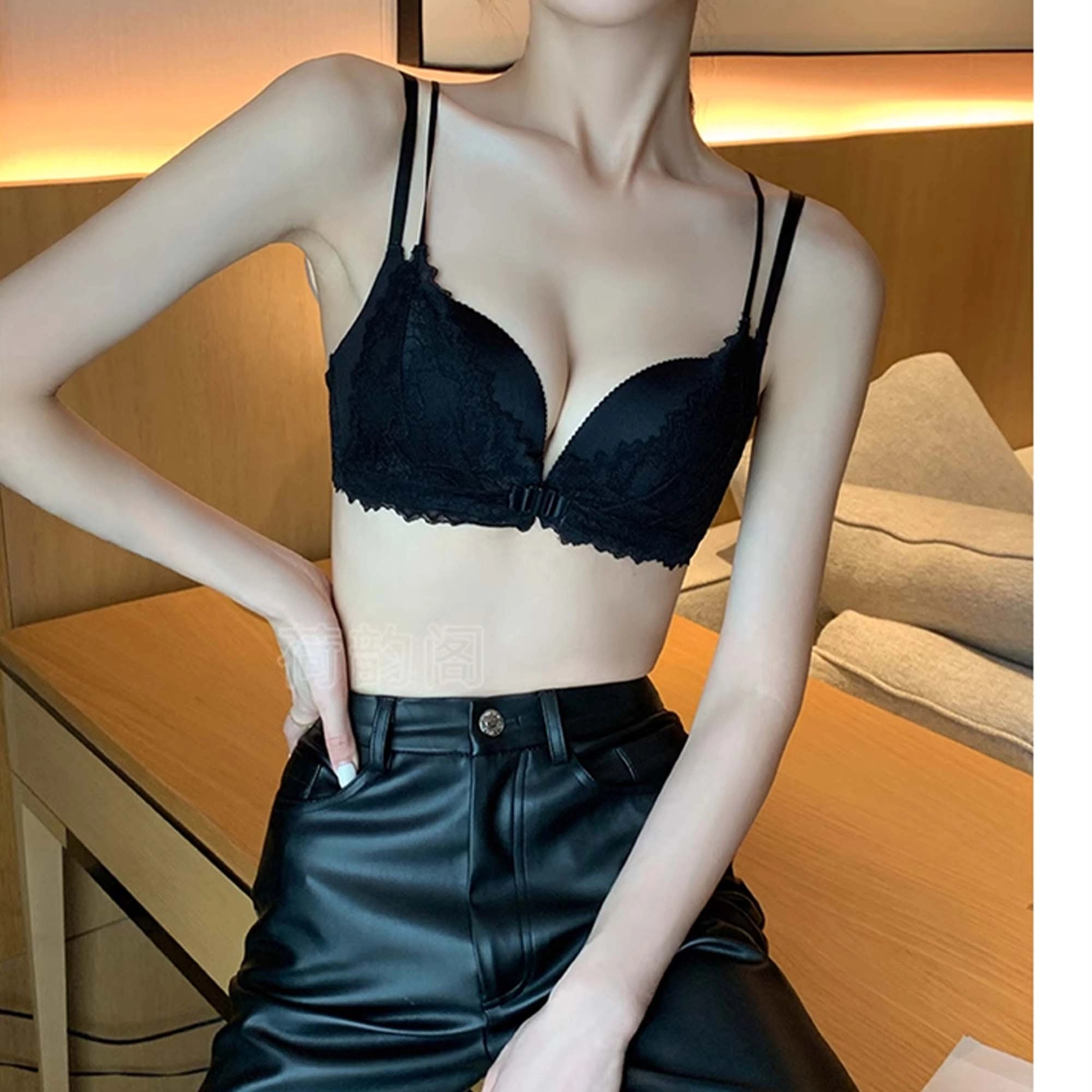 秀黛 显小聚拢薄款舒适内衣裤套装 女款
