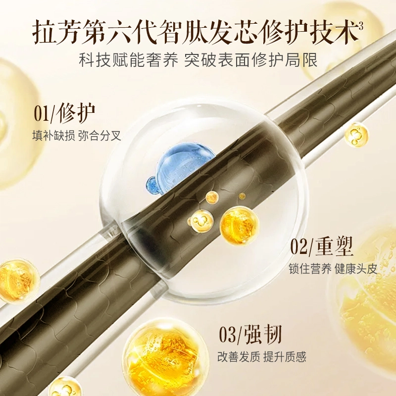 拉芳发芯修护系列洗护套装 补水水润丰盈蓬松清爽控油