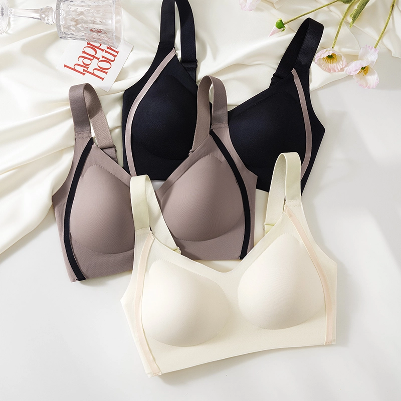 草本初色 无痕小胸聚拢显大收副乳文胸 女款