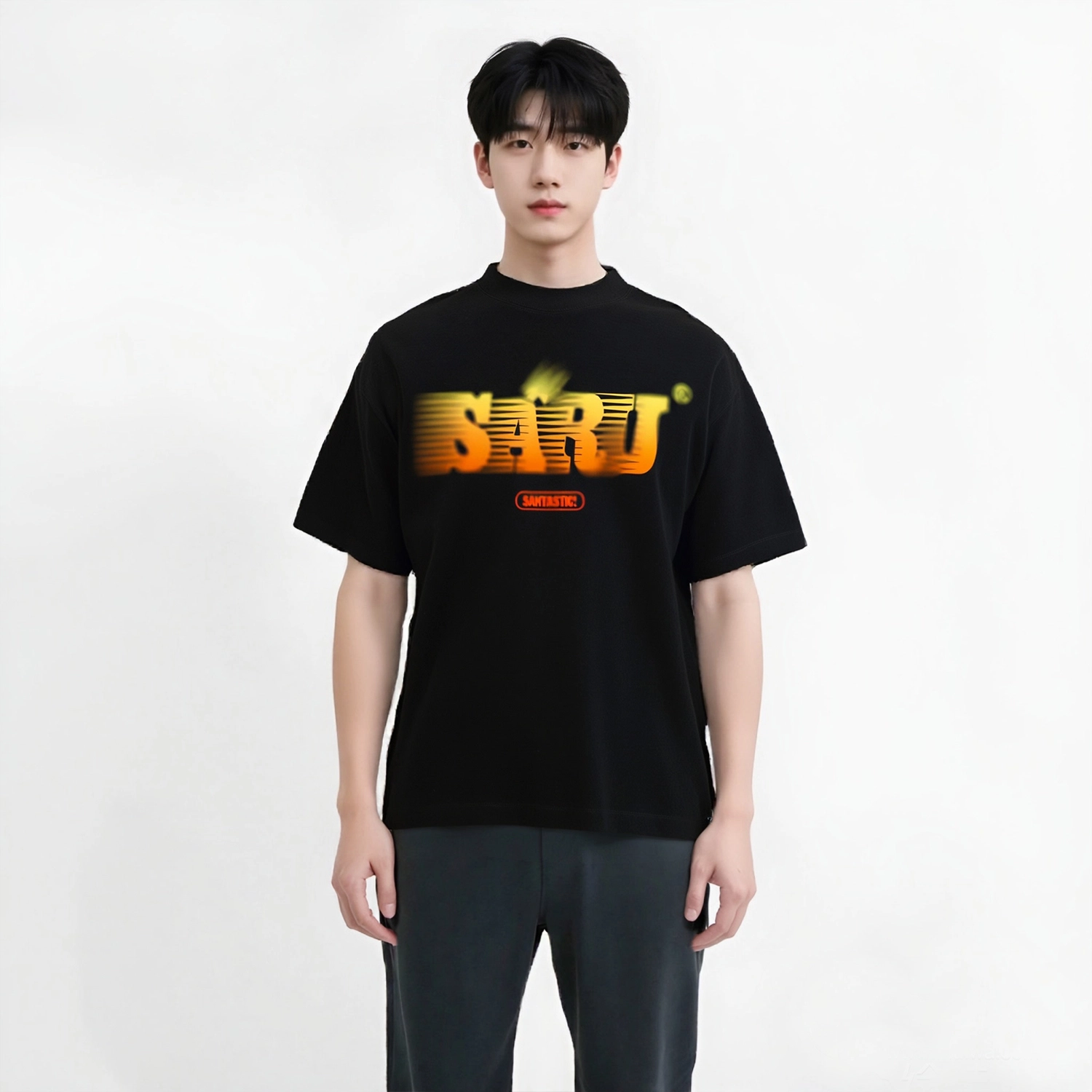 SANTASTIC oversizelogoT