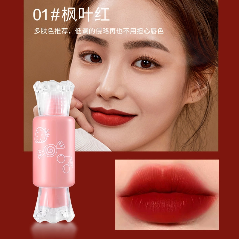 拉美拉 持久易上色唇釉 哑光 自然素颜气色显白