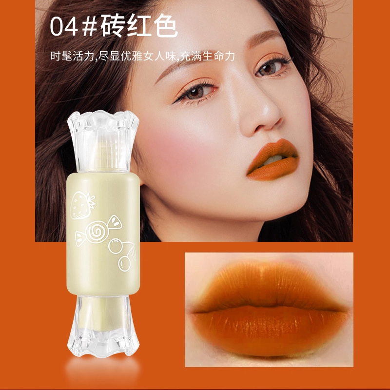 拉美拉 持久易上色唇釉 哑光 自然素颜气色显白