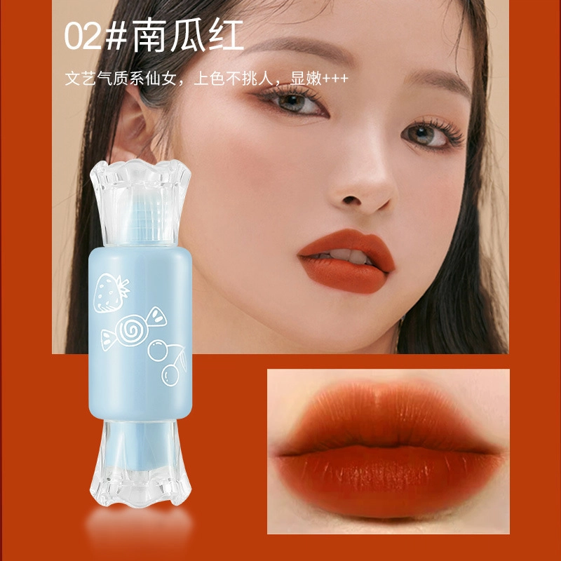 拉美拉 持久易上色唇釉 哑光 自然素颜气色显白