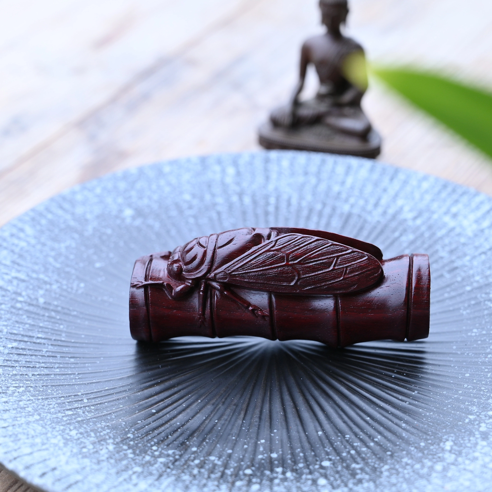 絮物 国风新中式车载挂件招财纳福吉星高照 小叶紫檀 摆件 男女同款情侣款